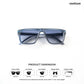 Chandigarh Flair - Ripple Square Sunglasses - RB3026