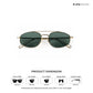 Soil - Grass Geometric Oval Sunglasses - RB2891