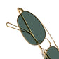 Soil - Grass Geometric Oval Sunglasses - RB2891