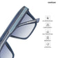 Chandigarh Flair - Ripple Square Sunglasses - RB3026