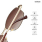 Wings - Eagle Rectangle Sunglasses - RB2983