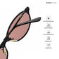 Sunburst - Mauve Oval Sunglasses - RB2909
