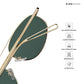 Soil - Grass Geometric Oval Sunglasses - RB2891