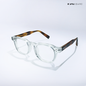 Aureo - Transparent Forest Square Bluecut Eyewear - RB2738