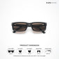 Araku Edge - Clay Horizon Rectangle Sunglasses - RB2847