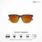 Rajkot Rift - Heatwave Core Polarized Square Sunglasses - RB2844