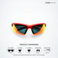 StrideX - Molten Polarized Wrap Around Sunglasses - RB2826