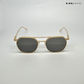 Round Luxe - Gold Round Sunglasses - RB2498