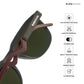 Rajkot Rift - Heatwave Core Polarized Square Sunglasses - RB2844