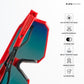 Velocity Core - Scarlet Rush Polarized Wrap Around Sunglasses - RB2815