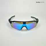 Swift - Black Blue Polarized Wrap Around Sunglasses - RB2512