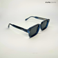 Rogue Shades - Deep Blue Rectangle Sunglasses - RB2674