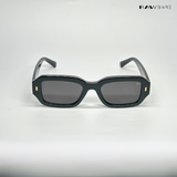 Allure - All Black Rectangle Sunglasses - RB2520