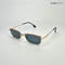 Retro Rim - Black Gold Rectangle Sunglasses - RB2506