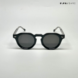 Groove Shades - All Black Round Sunglasses - RB2538