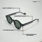 Orb - Foggy Jade Round Sunglasses - RB2470
