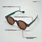 Orb - Mosswood Round Sunglasses - RB2472