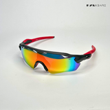 Swift - Red Orange Polarized Wrap Around Sunglasses - RB2515