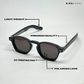 Urban Grid - Black Polarized Wayfarer Sunglasses - RB2457