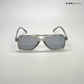Patiala Drop - Stone Dust Geometric Aviator Sunglasses - RB2542