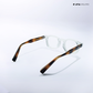 Aureo - Transparent Forest Square Bluecut Eyewear - RB2738