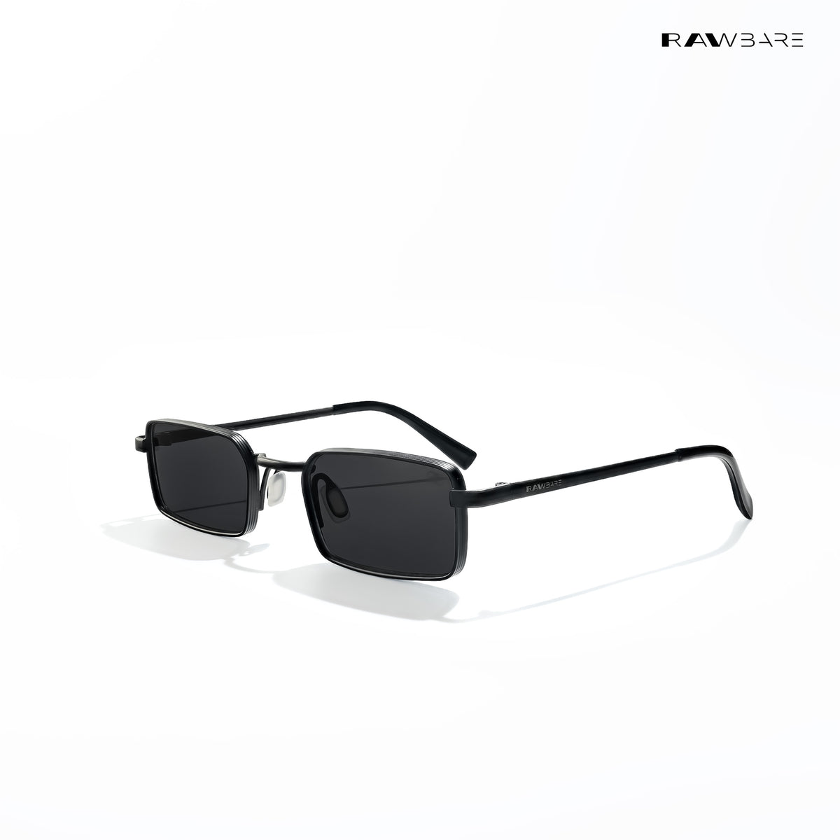 Heat - Coal Rectangle Sunglasses - RB2900