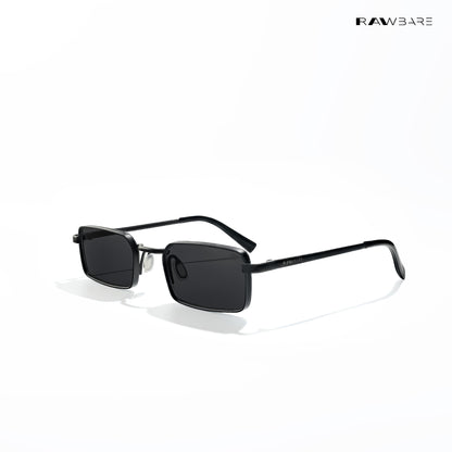 Heat - Coal Rectangle Sunglasses - RB2900