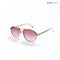 Mountain - Alpine Rose Geometric Aviator Sunglasses - RB2875