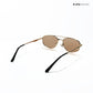 Forest - Gold Rush Geometric Aviator Sunglasses - RB2882