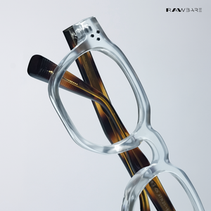 Aureo - Transparent Forest Square Bluecut Eyewear - RB2738
