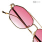Mountain - Alpine Rose Geometric Aviator Sunglasses - RB2875