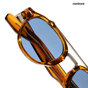 Dharamshala Aura - Kangra Polarized Retro Round Sunglasses - RB3038