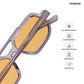 Ladakh Peak - Hemis Geometric Rectangle Sunglasses - RB3019