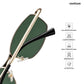 Wings -  Beetle Rectangle Sunglasses - RB2982