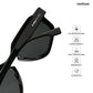 Mumbai Hush - Harbour Geometric Cateye Sunglasses - RB3031