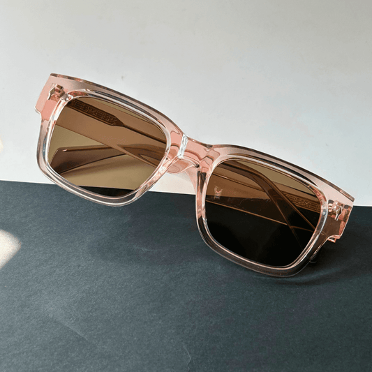 Blush Vision Square Polarized Sunglasses - RawBare