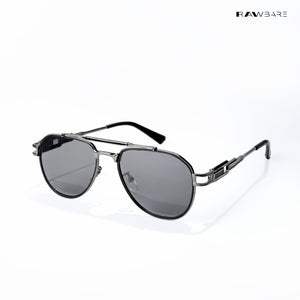 Valmont Aviator- Dark Steel Polarized Aviator Sunglasses - RB2727