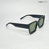 Boxy Bold - Black Green Square Sunglasses - RB2522