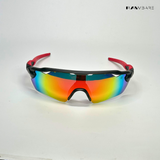 Swift - Red Orange Polarized Wrap Around Sunglasses - RB2515