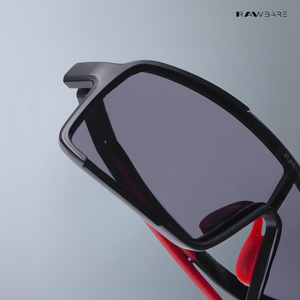 Ignite Gear - Dark Fire Polarized Wrap Around Sunglasses - RB2637