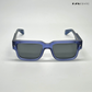 Timeless - Blue Polarized Rectangle Sunglasses - RB2445