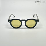 Groove Shades - Yellow Black Round Sunglasses - RB2539