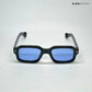 Angular Aura - Midnight Polarized Rectangle Sunglasses - RB2448