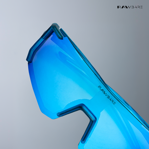 Turbo Sportline - Blue Polarized Wrap Around Sunglasses - RB2426