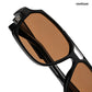 Bengaluru Dusk - Roast Geometric Square Sunglasses - RB3014