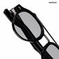 Dharamshala Aura - Quiet Polarized Retro Round Sunglasses - RB3040