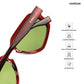 Mumbai Hush - Pali Geometric Cateye Sunglasses - RB3032
