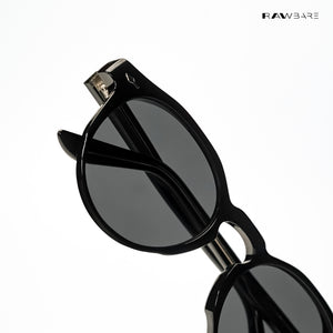 Surat Shadow - Jet Black Round Sunglasses - RB2786
