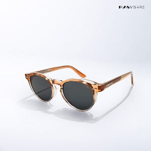 Surat Shadow - Amber Shadow Round Sunglasses - RB2787