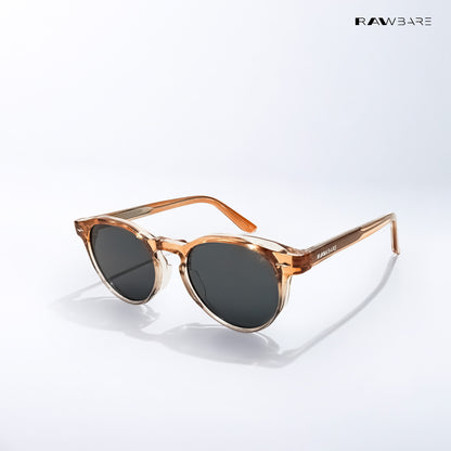 Surat Shadow - Amber Shadow Round Sunglasses - RB2787